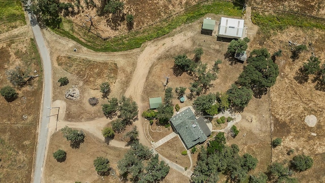 15501 Garlock Ln, Prather, CA 93651 - aerial view of property and surrounding area featuring rural landscape