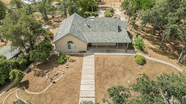 15501 Garlock Ln, Prather, CA 93651 - aerial view of property and surrounding area