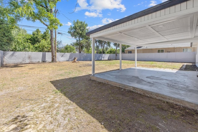 336 W Locust Ave, Pinedale, CA 93650 - fenced backyard with a patio