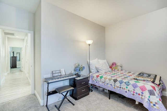 716 Mesa Dr S, Madera, CA 93636 - bedroom featuring light colored carpet and baseboards