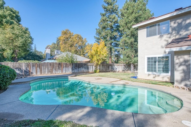 580 W Alluvial Ave, Clovis, CA 93611 - view of pool with a fenced backyard