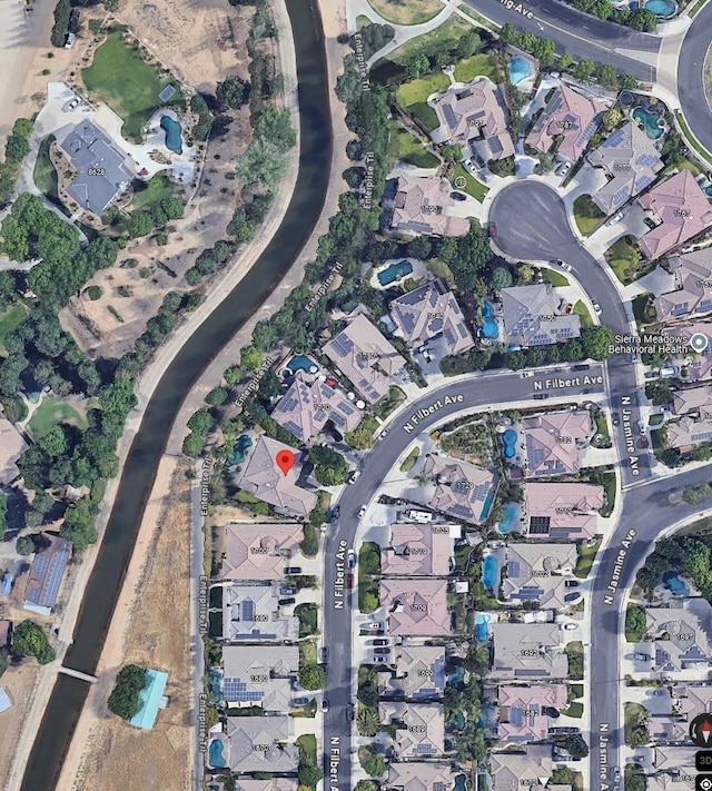 1710 N Filbert Ave, Clovis, CA 93619 - aerial view of property's location