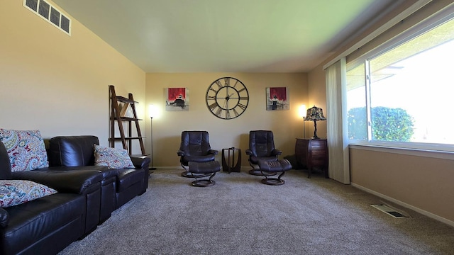 1205 Pine St, Selma, CA 93662 - carpeted living area with baseboards