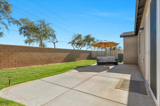 view of patio