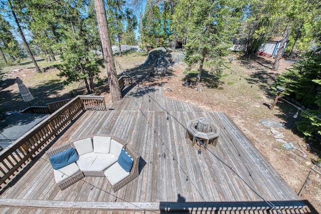 41533 Indian Rock Rd, Shaver Lake, CA 93664 - view of deck