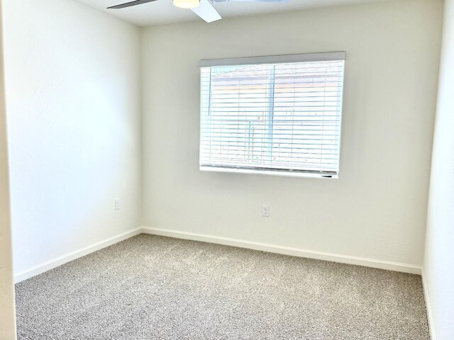 2158 W Ambassador Way, Hanford, CA 93230 - spare room with carpet, ceiling fan, and baseboards