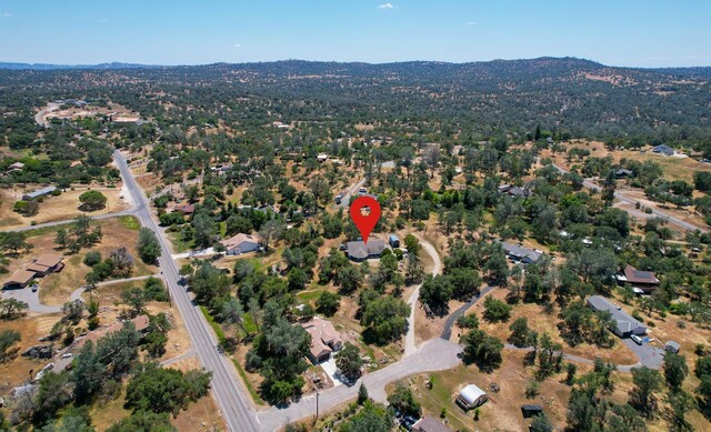 43480 Cave Stone Ct, Coarsegold, CA 93614 - view of property location featuring a mountainous background