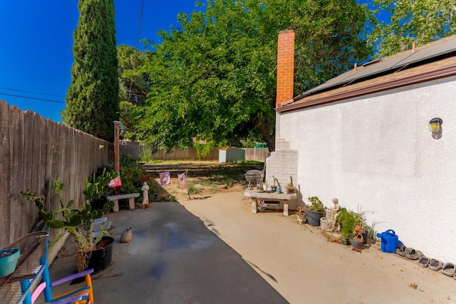 1428 E Simpson, Fresno, CA 93704 - fenced backyard featuring a patio area