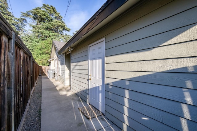 3519 N Van Ness Blvd, Fresno, CA 93704 - view of side of home featuring fence and a patio area