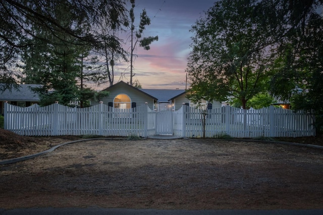 3519 N Van Ness Blvd, Fresno, CA 93704 - view of front of home featuring a fenced front yard and a gate