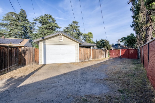 3519 N Van Ness Blvd, Fresno, CA 93704 - detached garage with driveway and fence