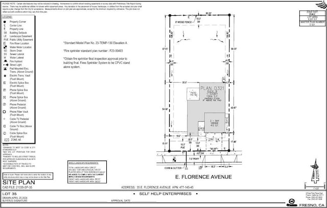 35 E Florence Ave, Fresno, CA 93706 - floor plan / room layout