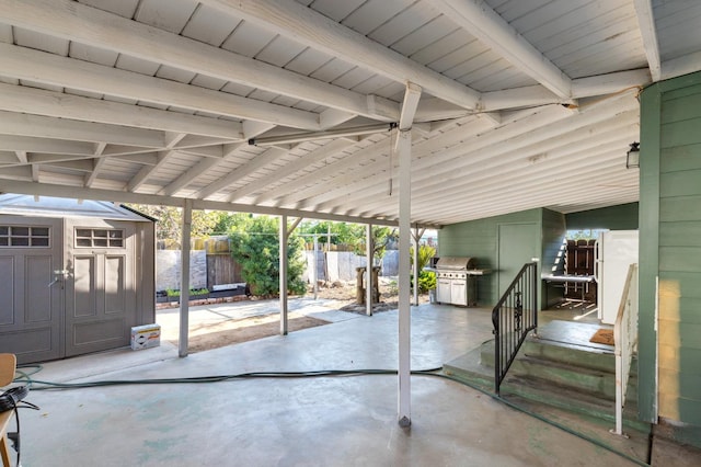 2140 E Floradora Ave, Fresno, CA 93703 - view of patio / terrace featuring fence and area for grilling