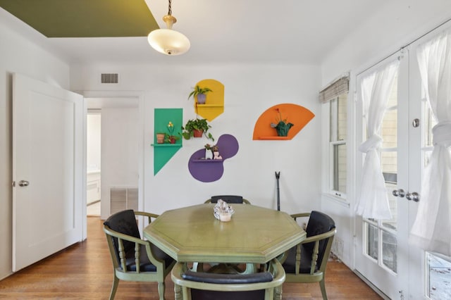 2020 N Fruit Ave, Fresno, CA 93705 - dining space featuring wood finished floors