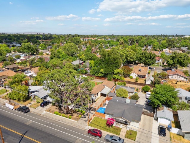 2020 N Fruit Ave, Fresno, CA 93705 - aerial perspective of suburban area featuring a tree filled landscape