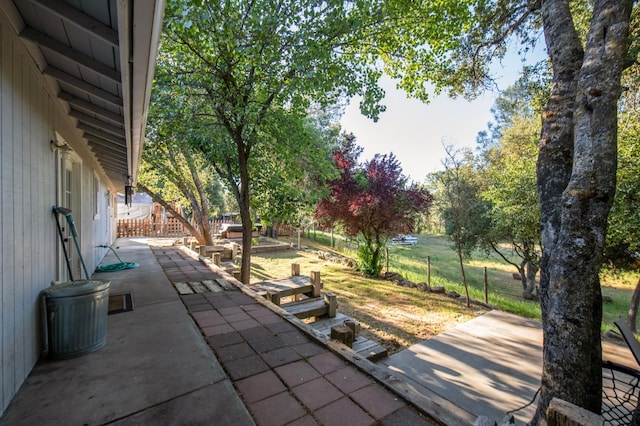 47438 Cheyenne Rd, Coarsegold, CA 93614 - view of patio / terrace featuring a fenced backyard