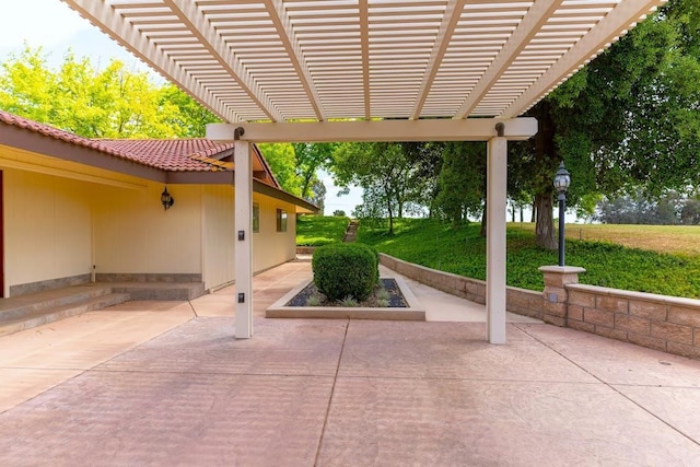 16895 Rd 30 1/2, Madera, CA 93636 - view of patio / terrace with a pergola