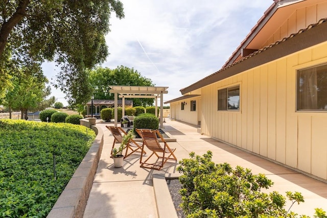 16895 Rd 30 1/2, Madera, CA 93636 - view of patio / terrace with a pergola