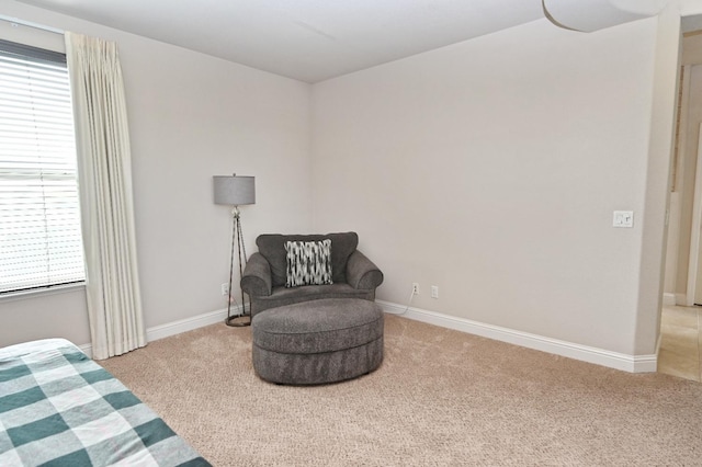 11332 N Cherry Sage Ave, Fresno, CA 93730 - sitting room with carpet floors and baseboards