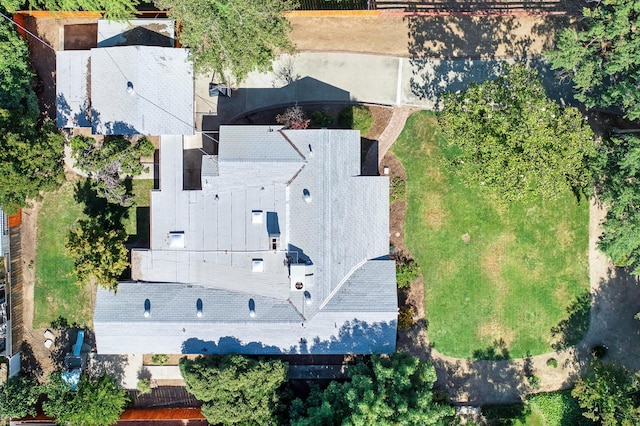 drone / aerial view