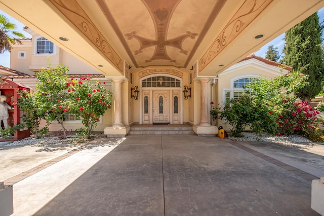 8067 E Belmont Ave, Fresno, CA 93737 - view of exterior entry featuring stucco siding