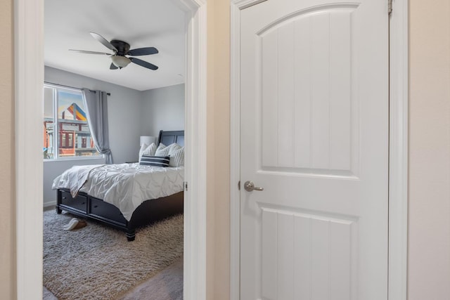 6326 W Sweet Ct, Visalia, CA 93291 - carpeted bedroom with ceiling fan