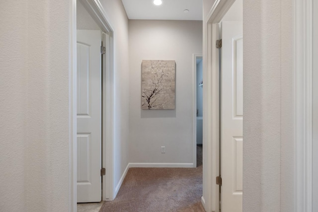 6326 W Sweet Ct, Visalia, CA 93291 - corridor with carpet and baseboards