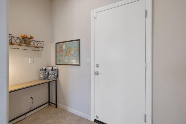 6326 W Sweet Ct, Visalia, CA 93291 - entryway with baseboards