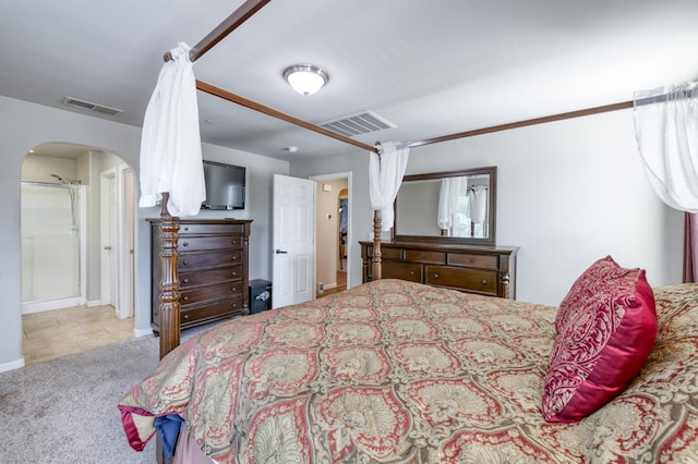 3507 Significant Way, Clovis, CA 93619 - carpeted bedroom with arched walkways and baseboards