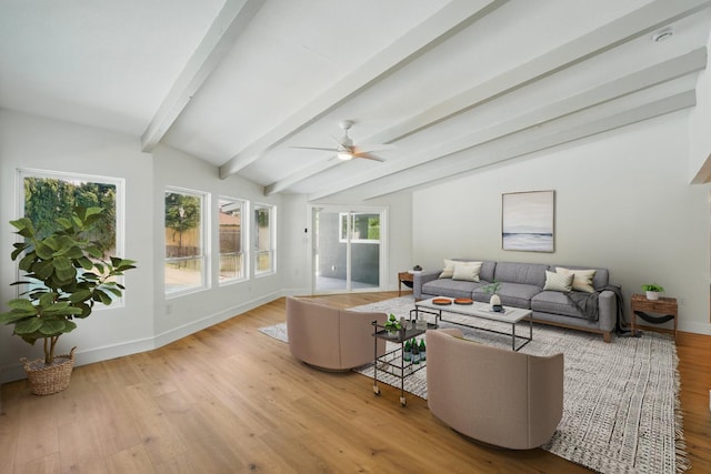 2712 Westgate Dr, Madera, CA 93637 - living room featuring a ceiling fan and wood finished floors