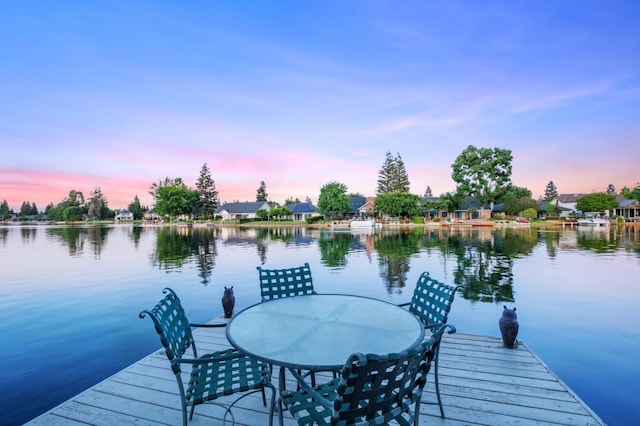 525 E Shelldrake Cir, Fresno, CA 93730 - dock with a water view