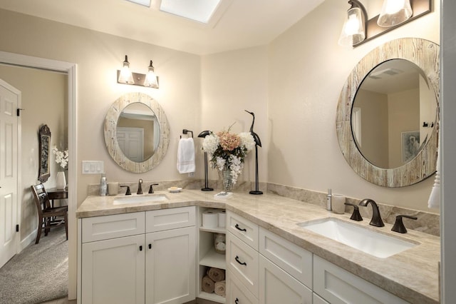 525 E Shelldrake Cir, Fresno, CA 93730 - full bathroom with double vanity