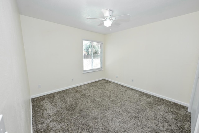1079 E El Paso Ave, Fresno, CA 93720 - spare room with carpet and ceiling fan