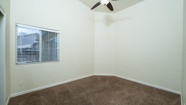 113 Palomino St, Coalinga, CA 93210 - spare room with carpet floors, ceiling fan, and baseboards