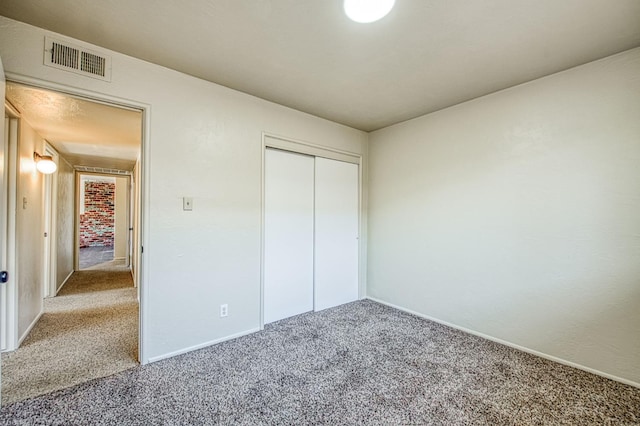 3757 E Farrin Ave, Fresno, CA 93726 - unfurnished bedroom featuring carpet floors, baseboards, and a closet