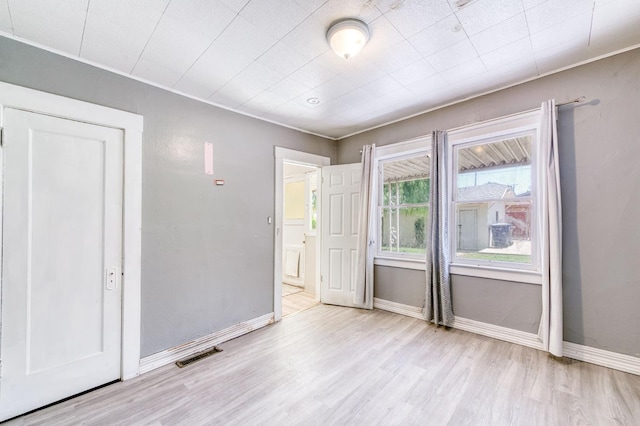 1934 N Vagedes Ave, Fresno, CA 93705 - unfurnished bedroom with wood finished floors and baseboards