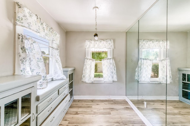 1934 N Vagedes Ave, Fresno, CA 93705 - interior space featuring light wood-type flooring and baseboards