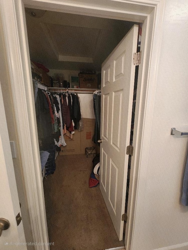 5788 E Mono St, Fresno, CA 93727 - walk in closet with carpet floors