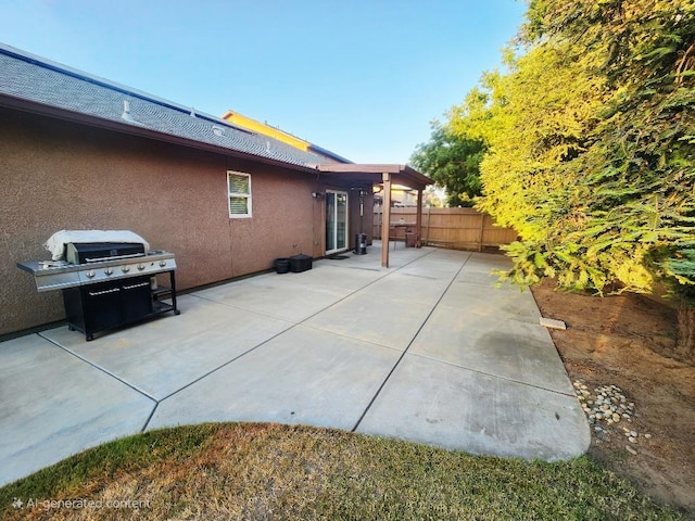 5788 E Mono St, Fresno, CA 93727 - view of patio with a grill