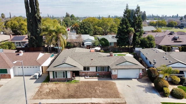 4382 N Crystal Ave, Fresno, CA 93705 - aerial perspective of suburban area