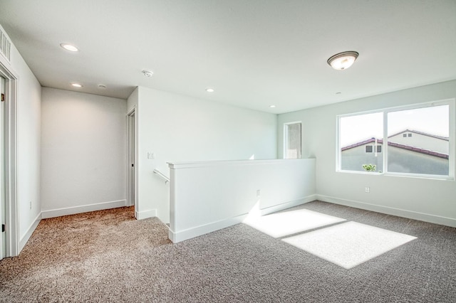 1175 Maclure Ave W, Madera, CA 93636 - carpeted empty room featuring recessed lighting, baseboards, and a smoke detector