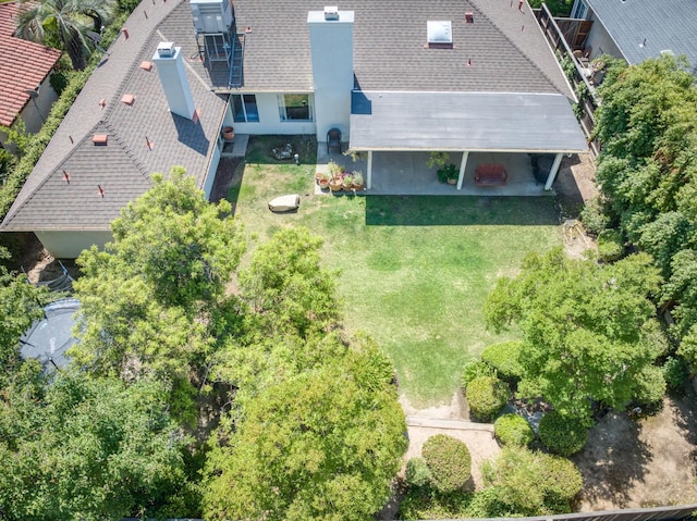aerial view of property and surrounding area