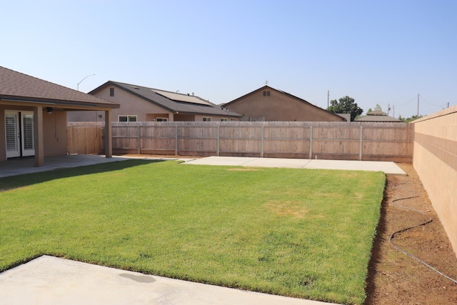1884 Clover, Dinuba, CA 93618 - view of yard with a patio