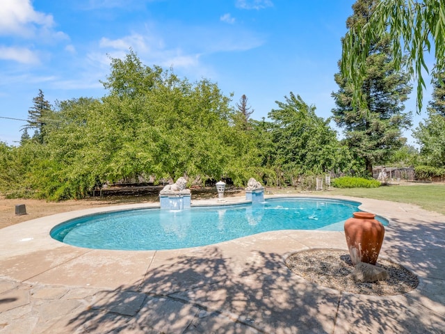 12502 Rd 37 Unit 1/2, Madera, CA 93636 - outdoor pool featuring a patio