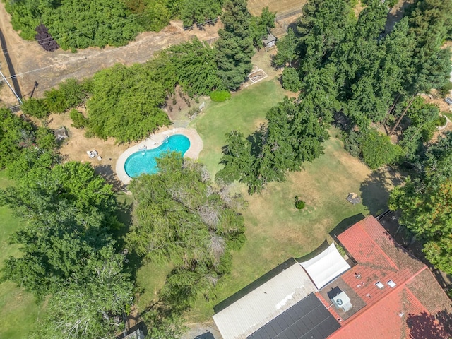12502 Rd 37 Unit 1/2, Madera, CA 93636 - bird's eye view of a pool