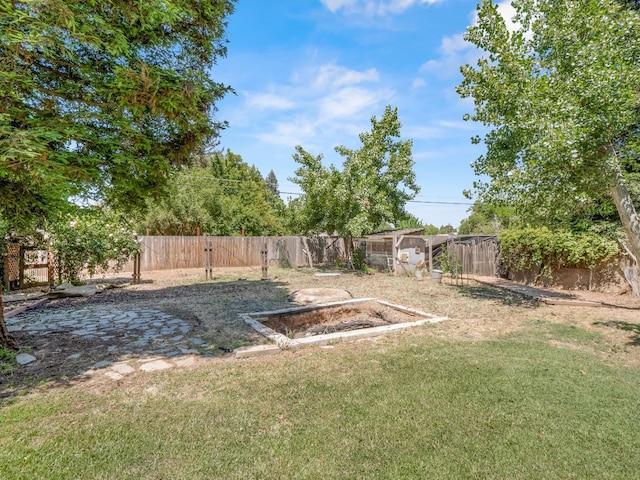 12502 Rd 37 Unit 1/2, Madera, CA 93636 - view of yard