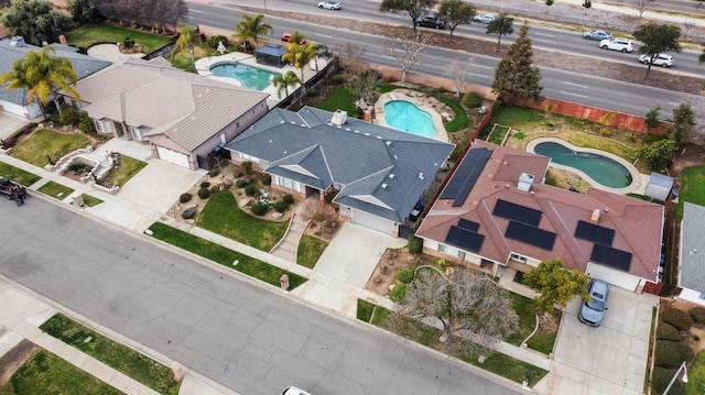 1322 W Millbrae Ave, Fresno, CA 93711 - aerial view of a pool area