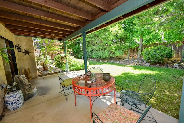 6340 N Gilroy Ave, Fresno, CA 93722 - view of patio