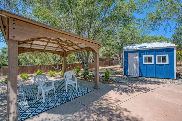 47307 Sunshine Terrace Dr, Coarsegold, CA 93614 - fenced backyard featuring a gazebo and a patio area