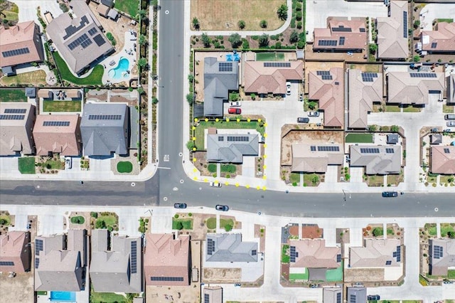 1799 Bolton Ave, Tulare, CA 93274 - aerial overview of property's location with property boundaries highlighted and nearby suburban area
